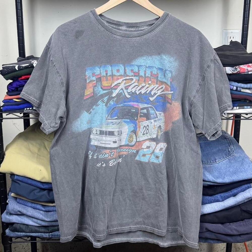 Pacsun racing super faded graphic